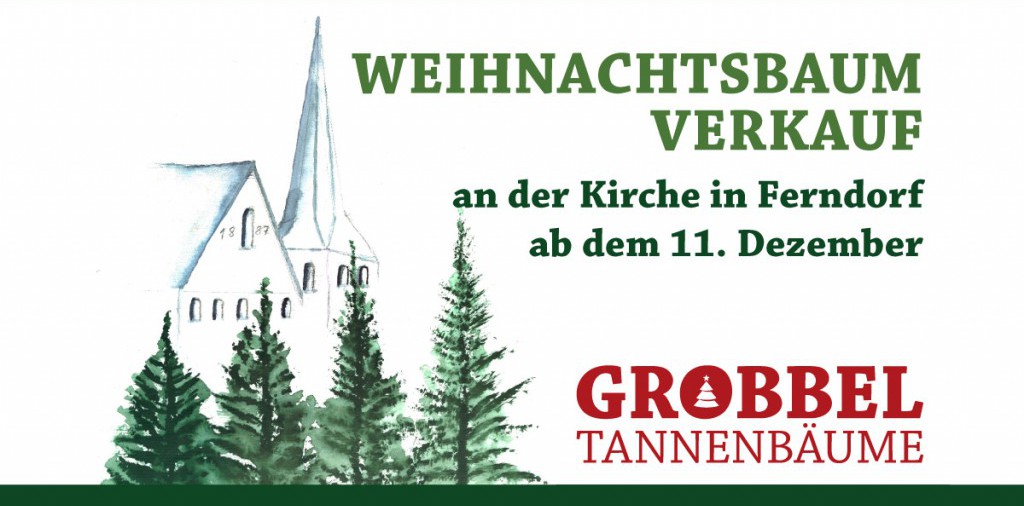 Weihnachtsbaum-Verkauf in Ferndorf